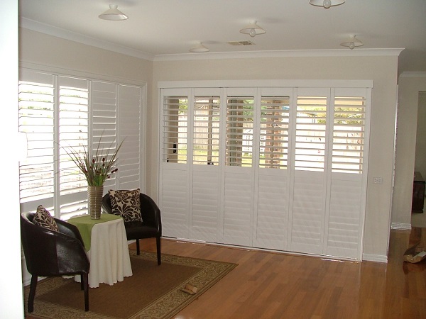 Bi Fold Doors Plantation Shutters